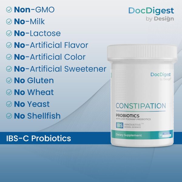 Constipation probiotics with no fillers