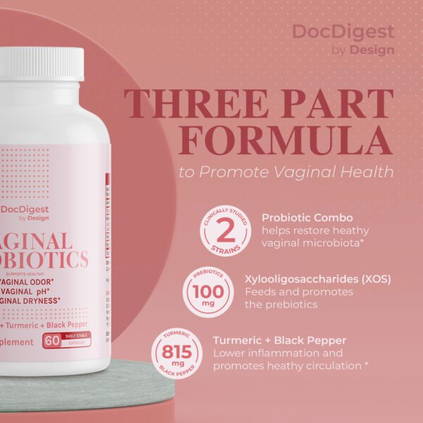 3-Part Vaginal Health Probiotics