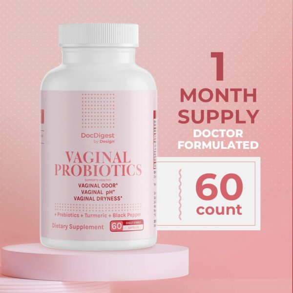 Vaginal Health Probiotics 60 count bottle