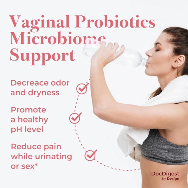 Vaginal Health Probiotics with Microbiome Support